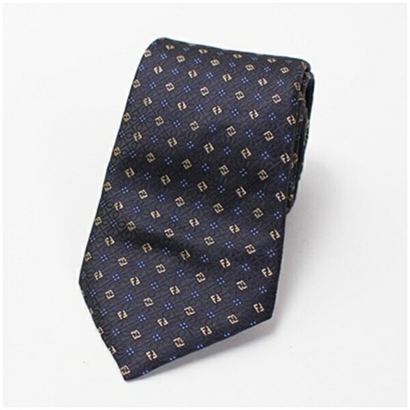 Fendi silk tie for men